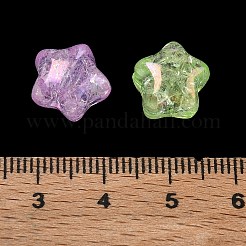 Cuentas acrílicas transparentes craqueladas&nbsp;AC-CBA4496-01