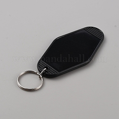 Llavero de motel en blanco de plástico&nbsp;KEYC-WH0034-29D