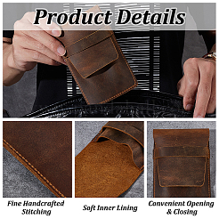 Кожаный портсигар&nbsp;AJEW-WH0528-62