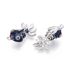 Латунь эмаль подвески&nbsp;KK-T071-27P-03