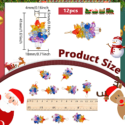 12 шт. Акриловые подвески на тему чакры&nbsp;PALLOY-PH01851