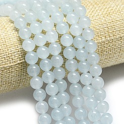 Chapelets de perles en jade de malaisie naturelle&nbsp;G-L645-C01-12mm-01