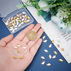 80 шт. 4 цвета подвески из сплава в тибетском стиле&nbsp;TIBEP-AR0001-07