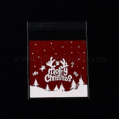 Borsa da forno in plastica a tema natalizio&nbsp;ABAG-F007-04B