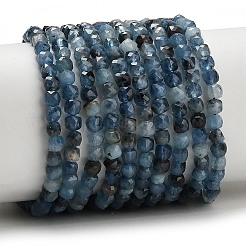 Stränge aus naturblauen Aquamarinperlen mit Farbverlauf&nbsp;G-NH0072-C01-01