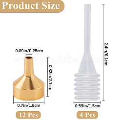 Embudos de aluminio&nbsp;DIY-GF0010-45D