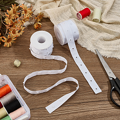 5 ярд полиэстеровой ленты для пришивания кнопок&nbsp;DIY-OC0014-49A