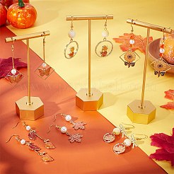 Набор для изготовления сережек на день благодарения&nbsp;DIY-SC0021-84