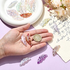 10 шт. переливающихся акриловых подвесок с УФ-покрытием&nbsp;OACR-YW0004-27