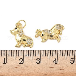 Латунные микро проложить кубического циркония подвески&nbsp;KK-L243-06G-04