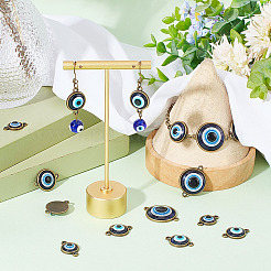 30 шт. 5 стильных пластиковых соединителя-шарма&nbsp;FIND-AR0002-83AB