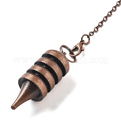 Pendolo da rabdomanzia in ottone pendenti a cono a punta grande&nbsp;KK-H491-02R
