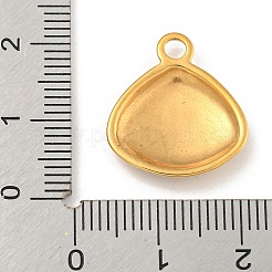 Placcatura ionica (ip) ciondoli in acciaio inossidabile 304&nbsp;STAS-N103-107G