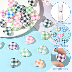 30 шт. Непрозрачные акриловые бусины&nbsp;MACR-SC0002-39