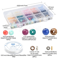 Набор для изготовления стрейч-браслета с имитацией драгоценных камней своими руками&nbsp;DIY-FS0003-03