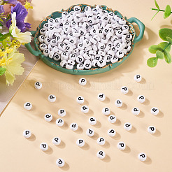 500pcs perles acryliques&nbsp;SACR-TA0001-55P