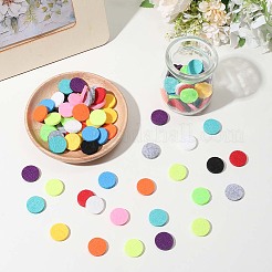 96 шт. 12-х цветные волокнистые парфюмерные диски&nbsp;DIY-SP0004-47B-02