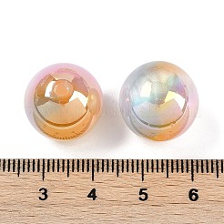 Perles de résine de couleur dégradée&nbsp;X-RESI-P042-01A-05