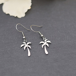 Pendientes colgantes de acero inoxidable 201&nbsp;FS-WG73688-02