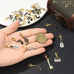 21шт 7 стиля подвеска из сплава эмали украшения&nbsp;HJEW-YW00230