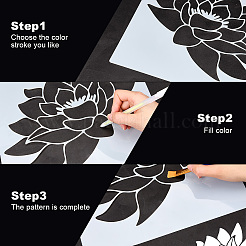 Шаблоны трафаретов для рисования на пластике домашних животных&nbsp;DIY-WH20011-54