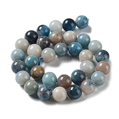 Натуральные нити троллейтовых бусин&nbsp;G-NH0002-B01-04