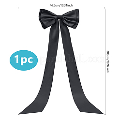 Тканевые украшения с большим бантом на заднем плане&nbsp;DIY-WH0622-470A