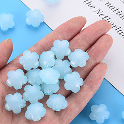 Perles en acrylique de gelée d'imitation&nbsp;LS-MACR-S373-87-E08
