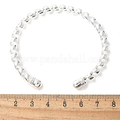 Электрофорез железные браслеты-манжеты для женщин&nbsp;BJEW-M057-03P