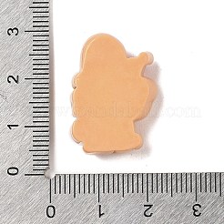 Рождественский медведь на тему непрозрачной смолы декодирует кабошоны&nbsp;RESI-S397-02F