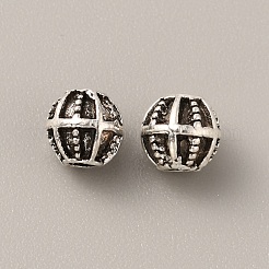 Tallone della lega di stile tibetano&nbsp;FIND-WH0034-46AS-01