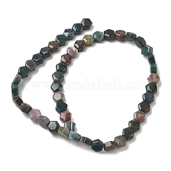 Natur Indien Achat Perlen Stränge&nbsp;G-G463-A09-8x9mm