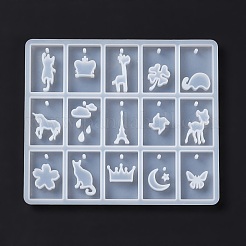 Силиконовые Молды для подвески прямоугольной Молды своими руками&nbsp;DIY-E058-01