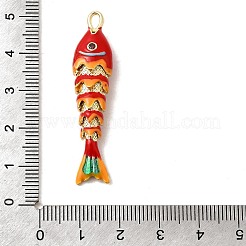 Acumular colgantes de chapado de latón&nbsp;X-KK-A268-05G-C04