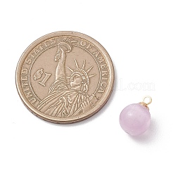 Круглые подвески из окрашенного натурального селенита&nbsp;PALLOY-JF04843