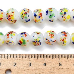 Бусы лэмпворк ручной работы&nbsp;LAMP-H071-01C-03