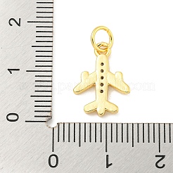 Placage de crémaillère en laiton micro pavé pendentifs en zircone cubique claire&nbsp;LS-KK-B093-26G