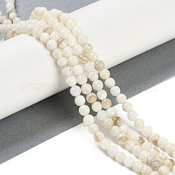 Нити из натуральных культивированных пресноводных ракушек&nbsp;BSHE-H109-03C