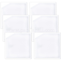 Pochettes carrées en PVC autocollantes pour agenda&nbsp;AJEW-CP0011-59A