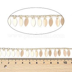 Латунные цепочки ручной работы с конскими ушками&nbsp;CHC-Z001-23KCG