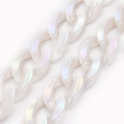 Ручки для сумок из непрозрачного акрила&nbsp;AJEW-BA00077-01