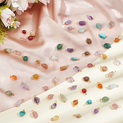 100шт 10 стиля натуральные подвески из драгоценных камней&nbsp;PALLOY-PH01901