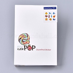Kits de stickers diamant peinture bricolage pour enfants&nbsp;DIY-F051-15