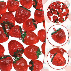 24 шт. подвески из смолы и акрила 4 стилей&nbsp;RESI-SC0036-56