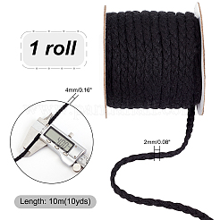 Cordons tressés polyester 3 brin&nbsp;OCOR-WH0074-10A