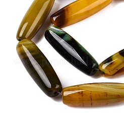 Нити бусин из натурального агата&nbsp;G-T138-230G