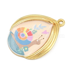 Подвески из нержавеющей стали 304 с печатью&nbsp;STAS-P419-09G-02