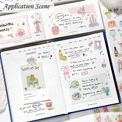 2 шт. 2 стиля самоклеящиеся наклейки для домашних животных&nbsp;LS-STIC-P011-A03