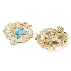 Cremagliera pendenti dello smalto della lega di placcatura&nbsp;FIND-Q099-08C-03