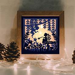 Moldes de corte de acero al carbono stencils&nbsp;DIY-WH0309-360